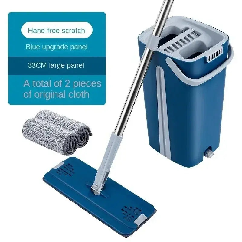 Handsfree Flat Mop Bucket Set