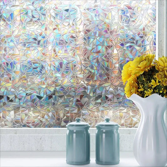 3D Rainbow Window Glass Sticker